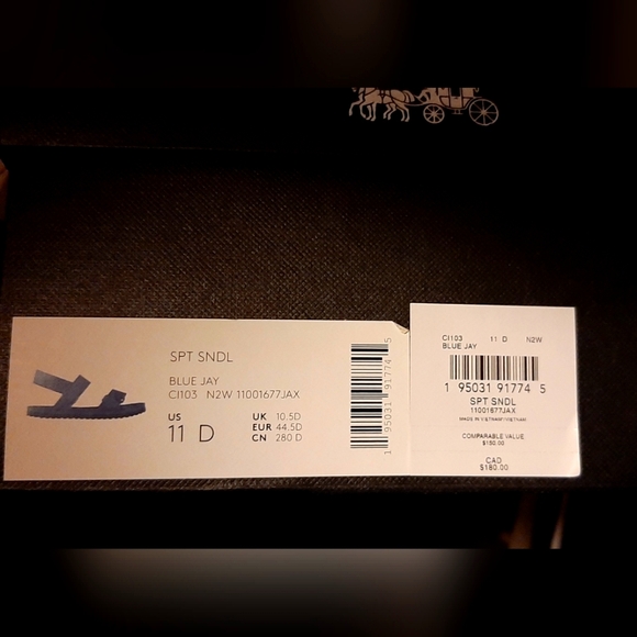 Coach Sport Sandal CI103 *NWT* - Picture 7 of 7